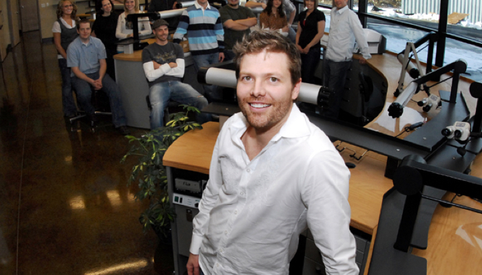 Mark Willes and the Experience Dental Studio team in the lab